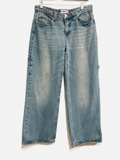 Edikted Carpenter Low Rise Baggy  Jeans - Medium