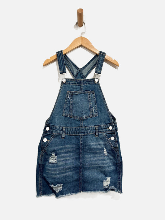 Joe’s Girls Denim Overall Dress - Large