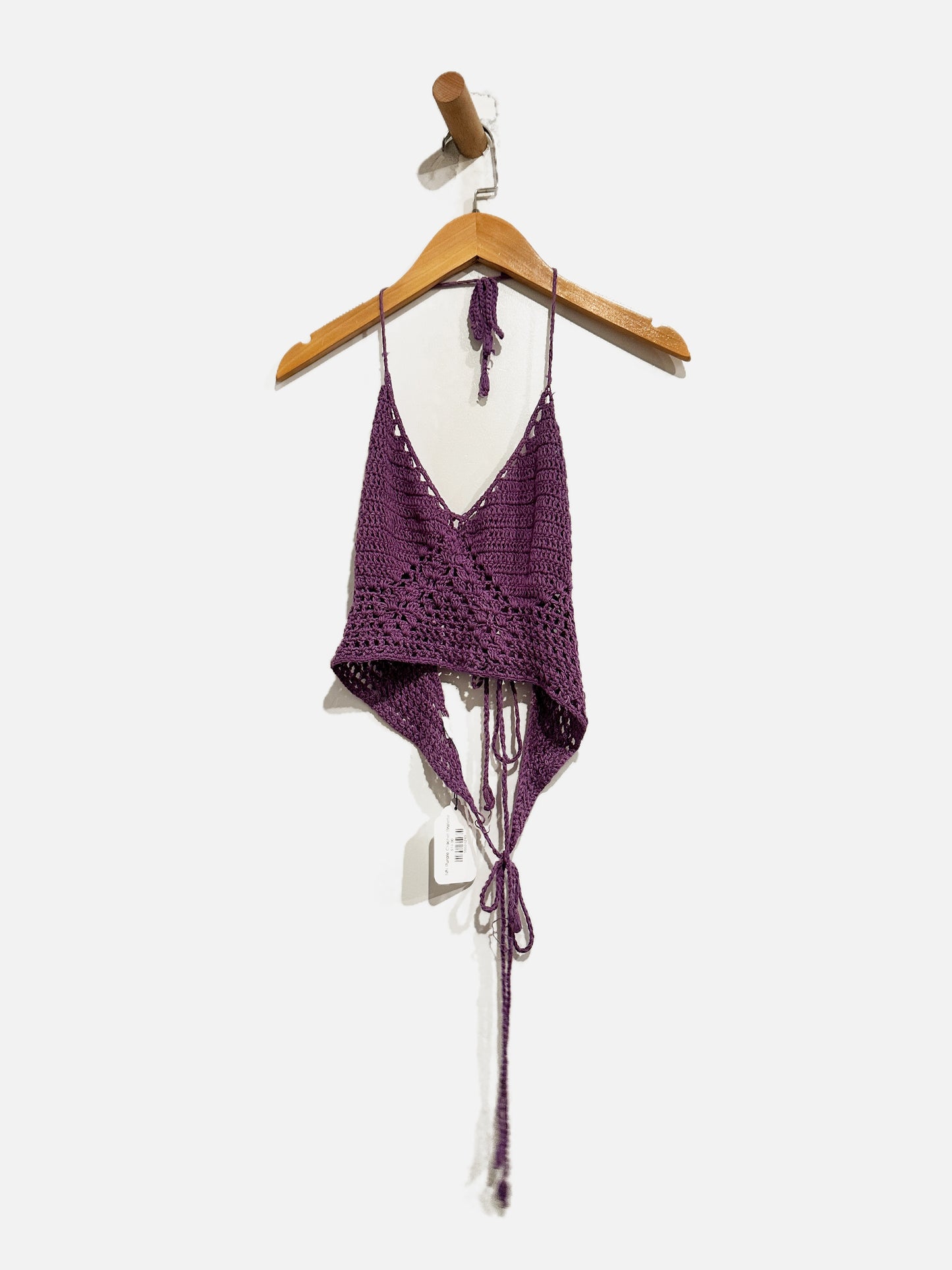 Purple Crochet Bralette
