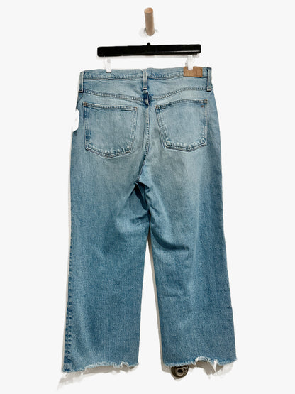 Madewell The Perfect Vintage Wide-Leg Crop Jean in Catlin Wash - 32