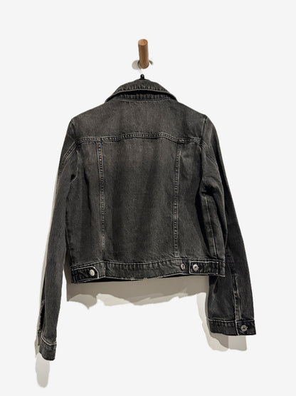 MNG NWT Pocketed Denim Jacket in Black - Large