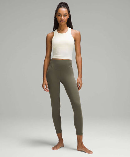 Lululemon Wunder Under SmoothCover High-Rise Tight 25” in Army Green - 6