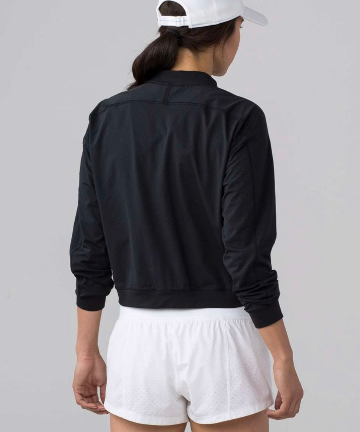 Lululemon Final Lap Black Jacket - 8