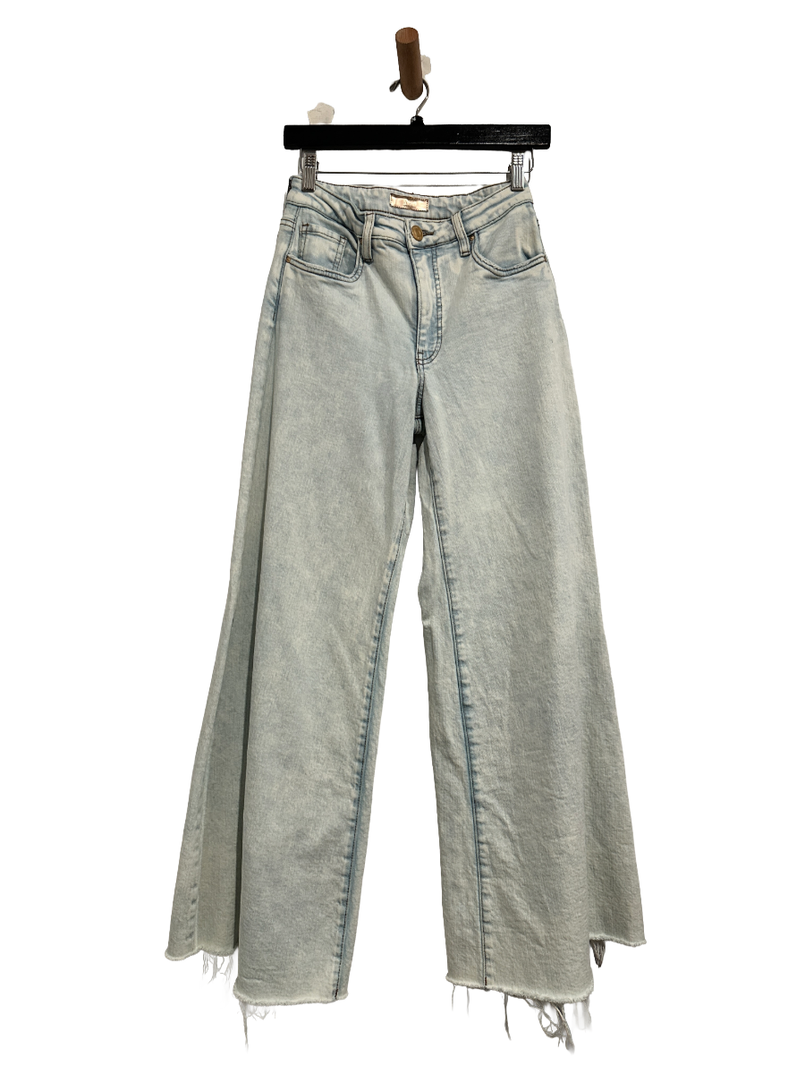 Kut Blake Fab Ab Super Wide Leg Jeans - 00