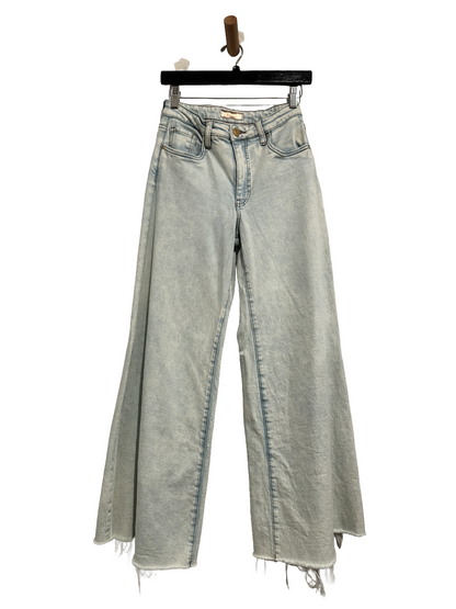Kut Blake Fab Ab Super Wide Leg Jeans - 00