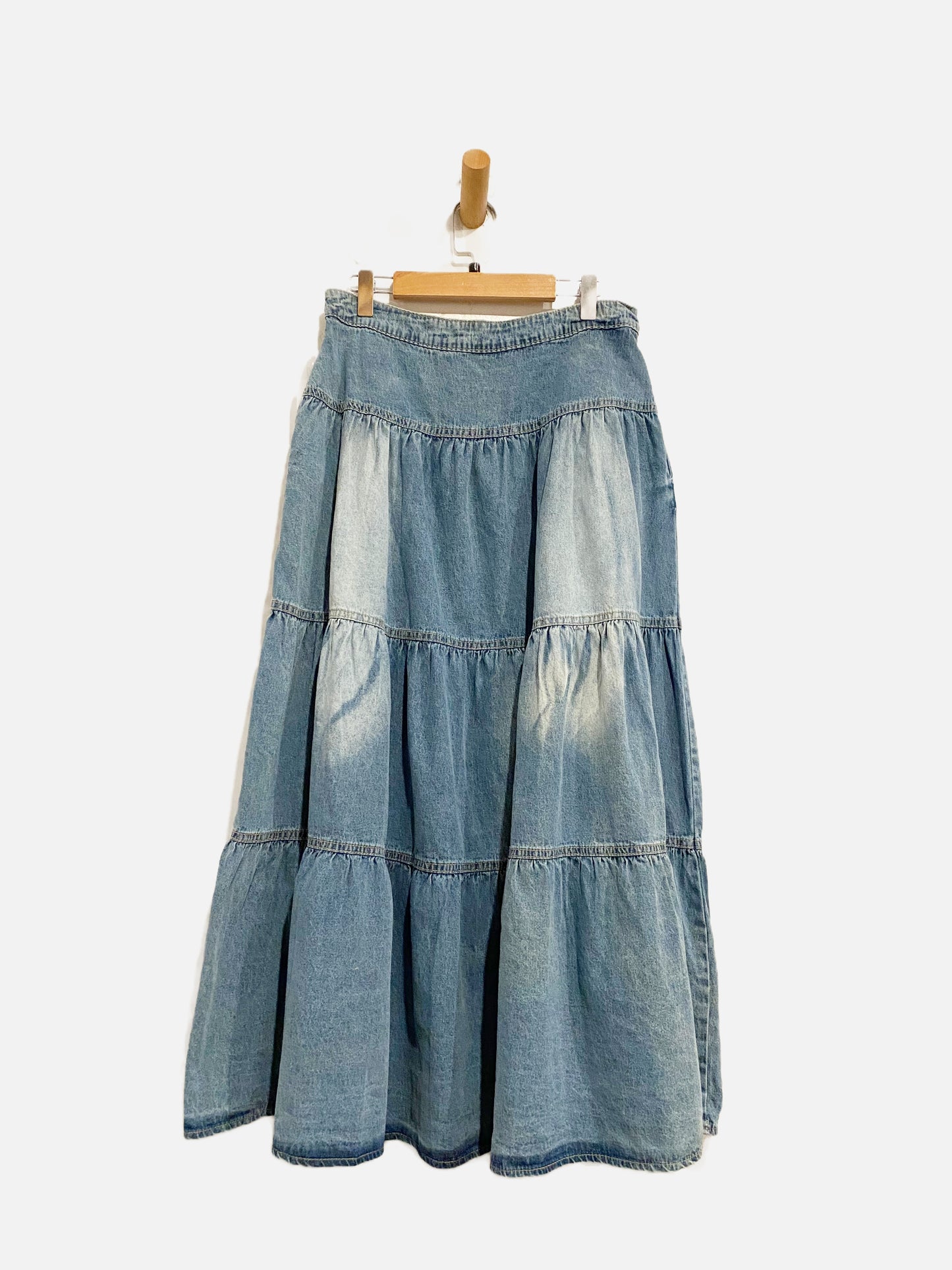 NN Denim Maxi Skirt - Large