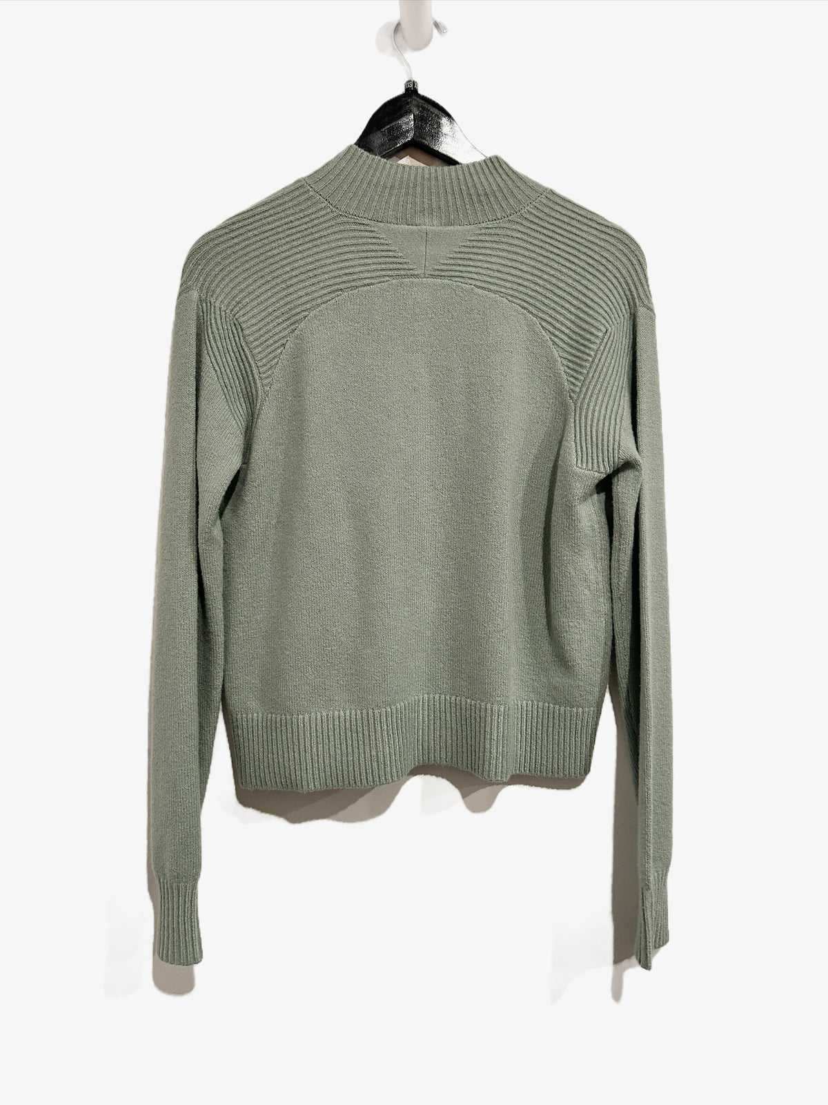 Cabi NWT Zip Up Cardigan in Aqua Mist - XXS