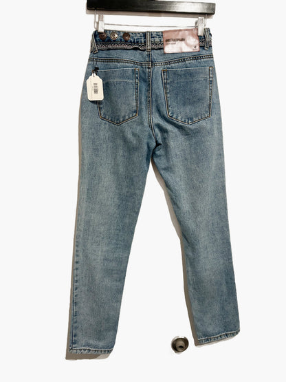 One Teaspoon Medallion Waistband Jeans - 25