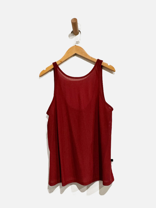 Lululemon Red Mesh Tank