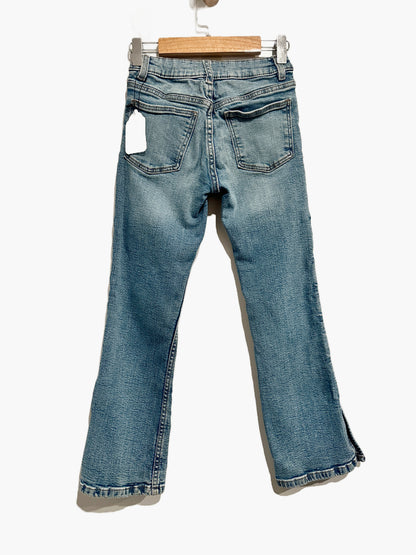 Zara Kids Split Hem Jeans - 9