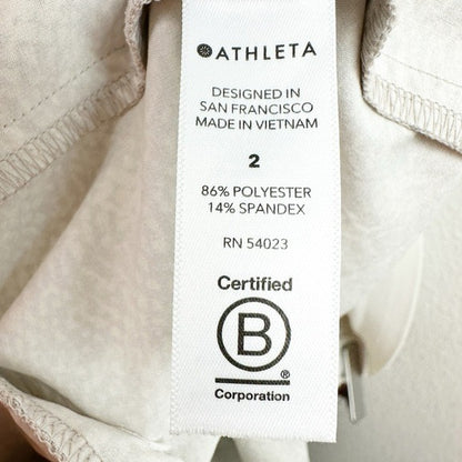 Athleta Venture Printed Pant in Viper Gray Size 2