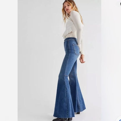 Free People Just Float on Flare Jeans Size 25