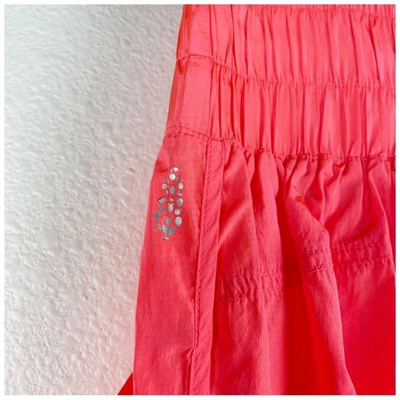 Free People The Way Home Jogger in Papaya Punch Size Small