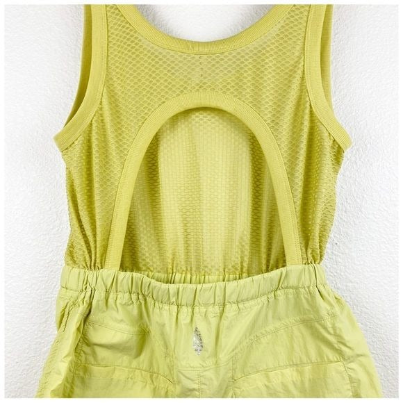 Free People Pacific Coast Hike Onesie in Lime Size Small