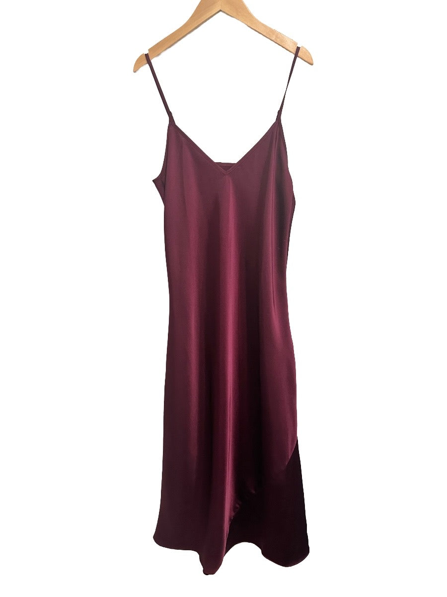 Knix NWT Papaya Slip Dress in Dark Amethyst - Small
