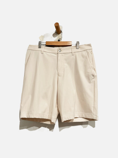 Lululemon Men’s ABC Classic-Fit Short 9" in Light Ivory - 32
