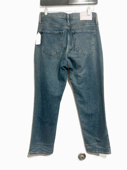 Lucky Brand Studded Zoe High Rise Straight Jean - 27