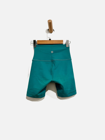 Lululemon Wunder Train Shorts in Teal Lagoon - 0