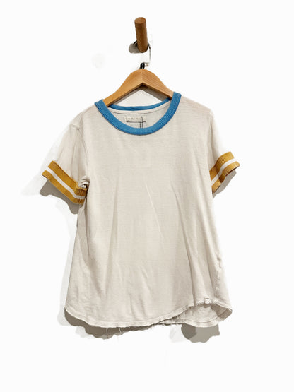 Free People Let’s Do This Ringer Tee  - Small