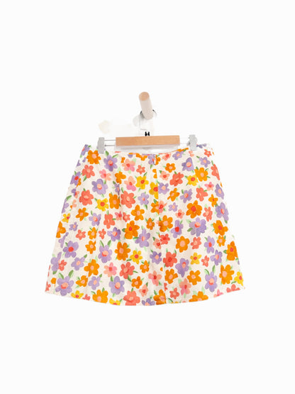 Peppermayo Spring Days Linen Mini Skirt in Blooming - 6