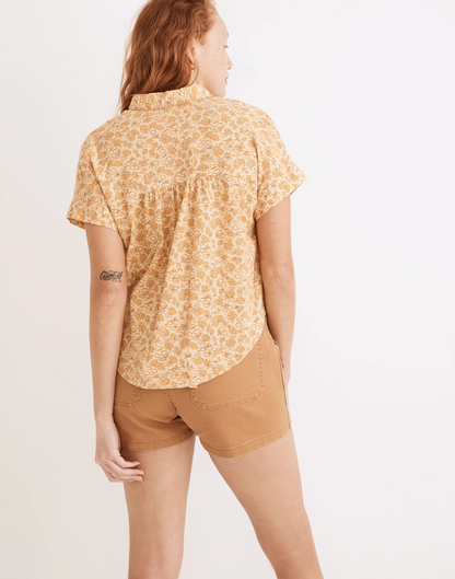 Madewell Hilltop Shirt in Piccola Floral - XL