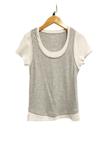 American Eagle Twice As Nice T-Shirt in Heather Gray - Small