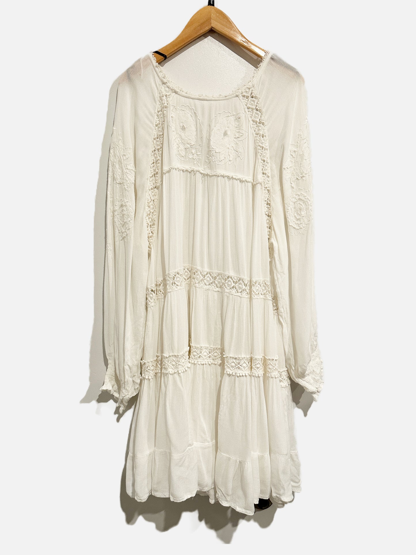 Free People Piece Of Your Heart Mini Dress - Larg