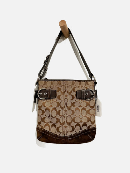 Coach Brown Logo Bag
