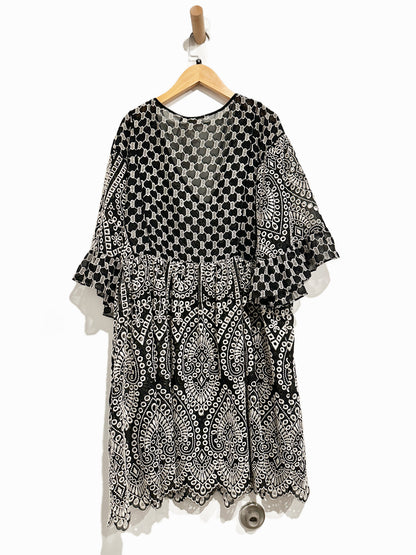 Akemi + Kin Brooke Eyelet Swing Dress - 10