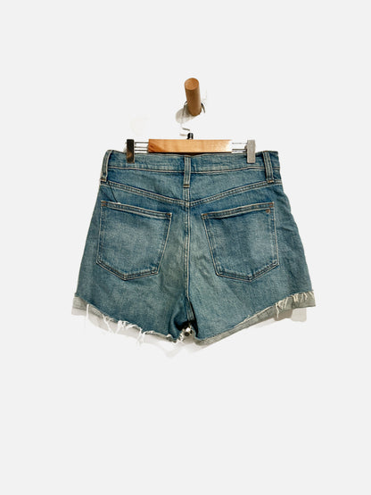 Madewell High-Rise Denim Shorts in Malden Wash - 27