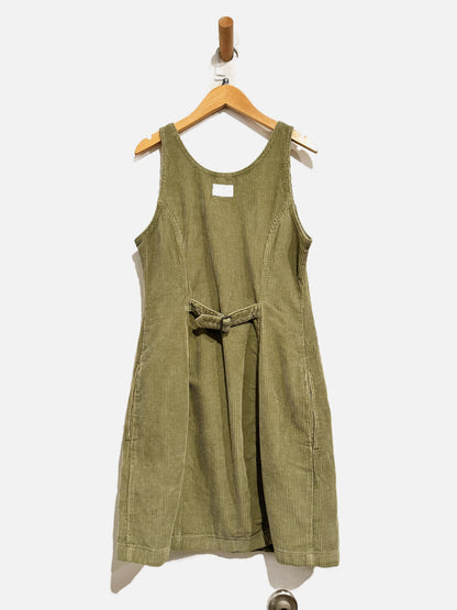 Levi’s Tuli Corduroy Mini Dress in Green - Medium
