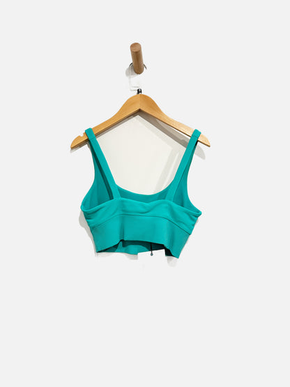 Beach Riot Green Ribbed Sports Bra - Small