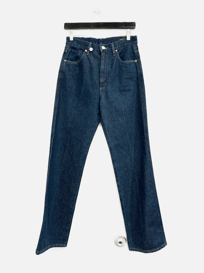 Goldsign The Cropped A Jeans in Burns Medium Blue - 25