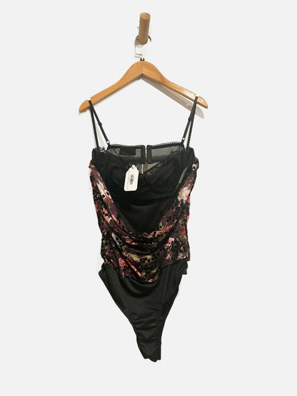 Vici Ellie Floral Bustier Bodysuit - Large