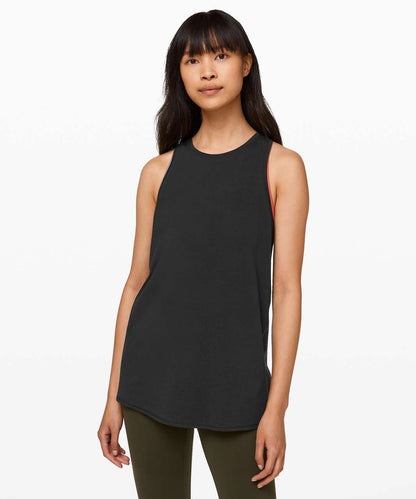 Lululemon All Tied Up Tank in Black - Small