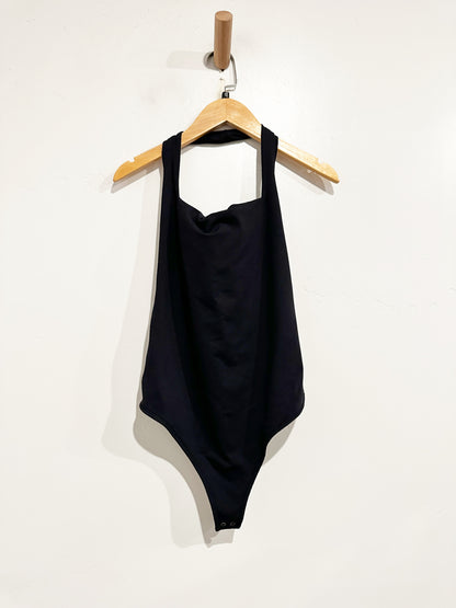 Abercrombie & Fitch Black Halter Bodysuit - Small