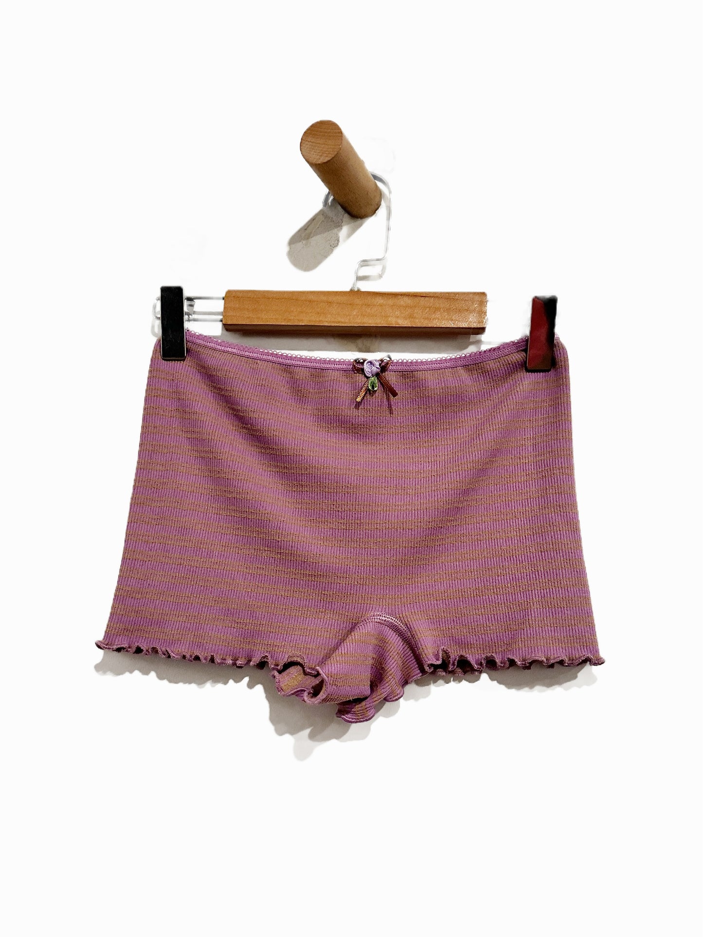 UO Out From Under Dream Girl Seamless Cami & Micro Short Set in Purple - Small