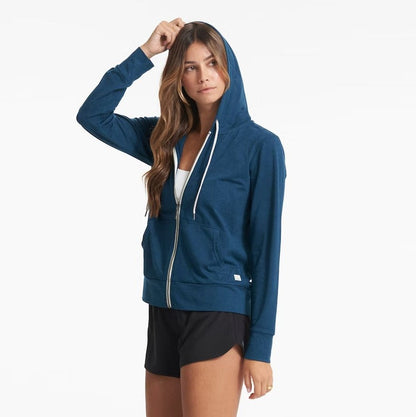 Vuori Halo Performance Hoodie 2.0 in Cosmo Heather - XS