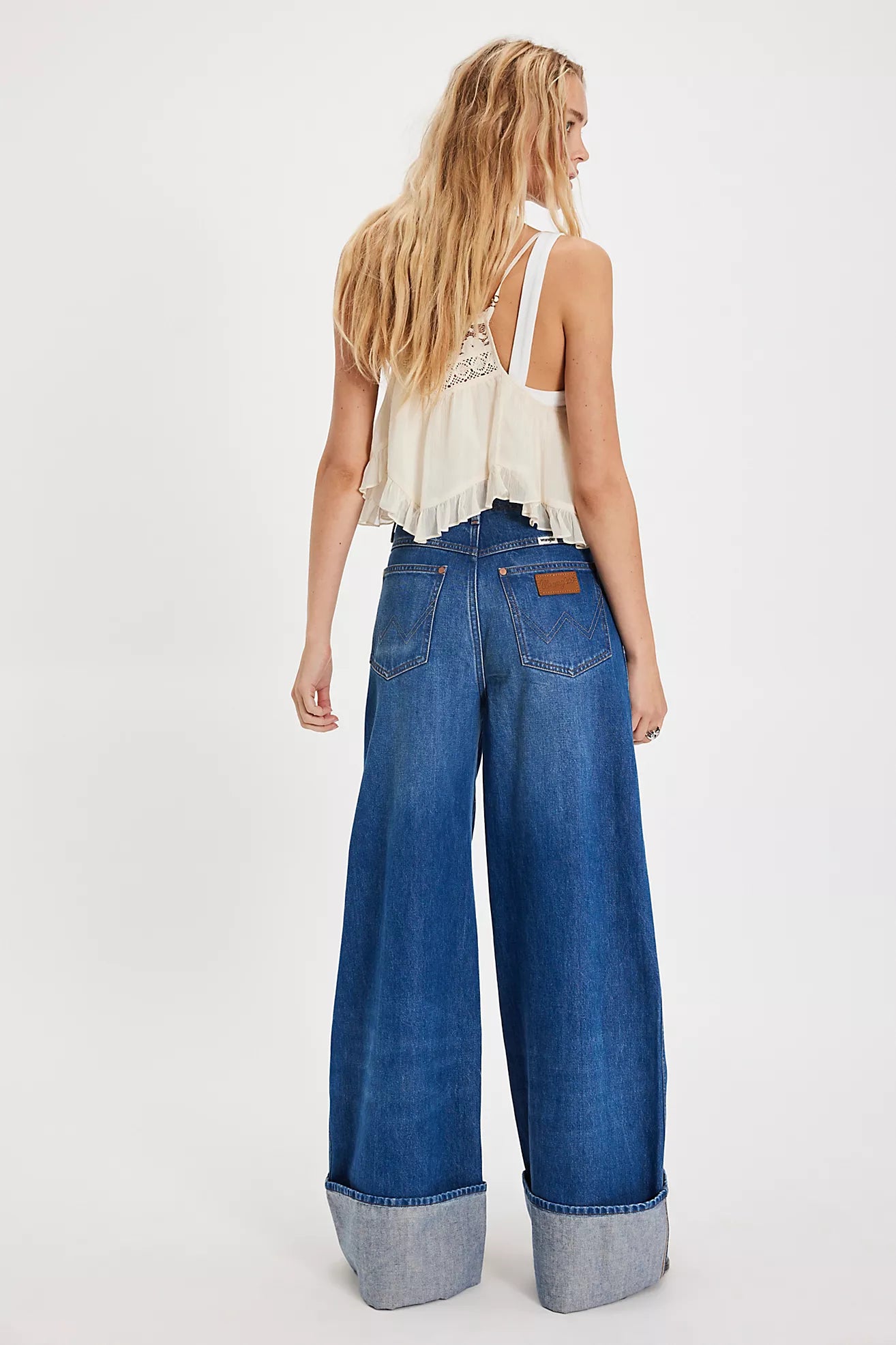 Wrangler High Rise Trouser Jeans - 27