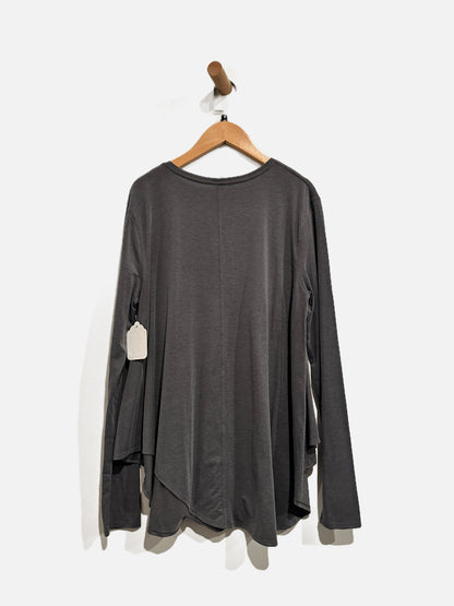 Lululemon Gray Asymmetric LS Tee - 8