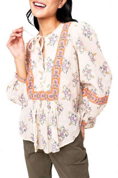 Bila 77 Ridgewood Floral Blouse - XS
