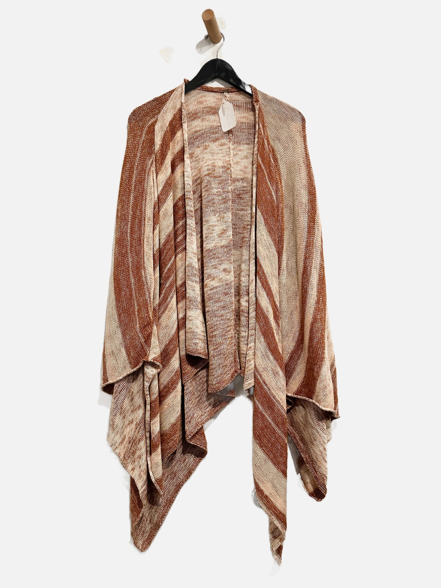 Free People Big Trail Marled Poncho - XS
