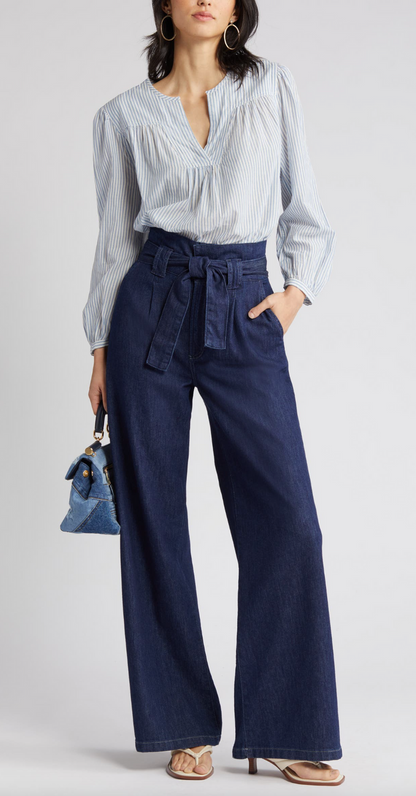 Paige Harper Denim Trousers - 25