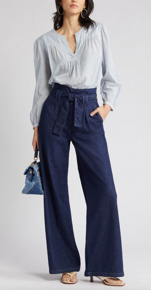 Paige Harper Denim Trousers - 25