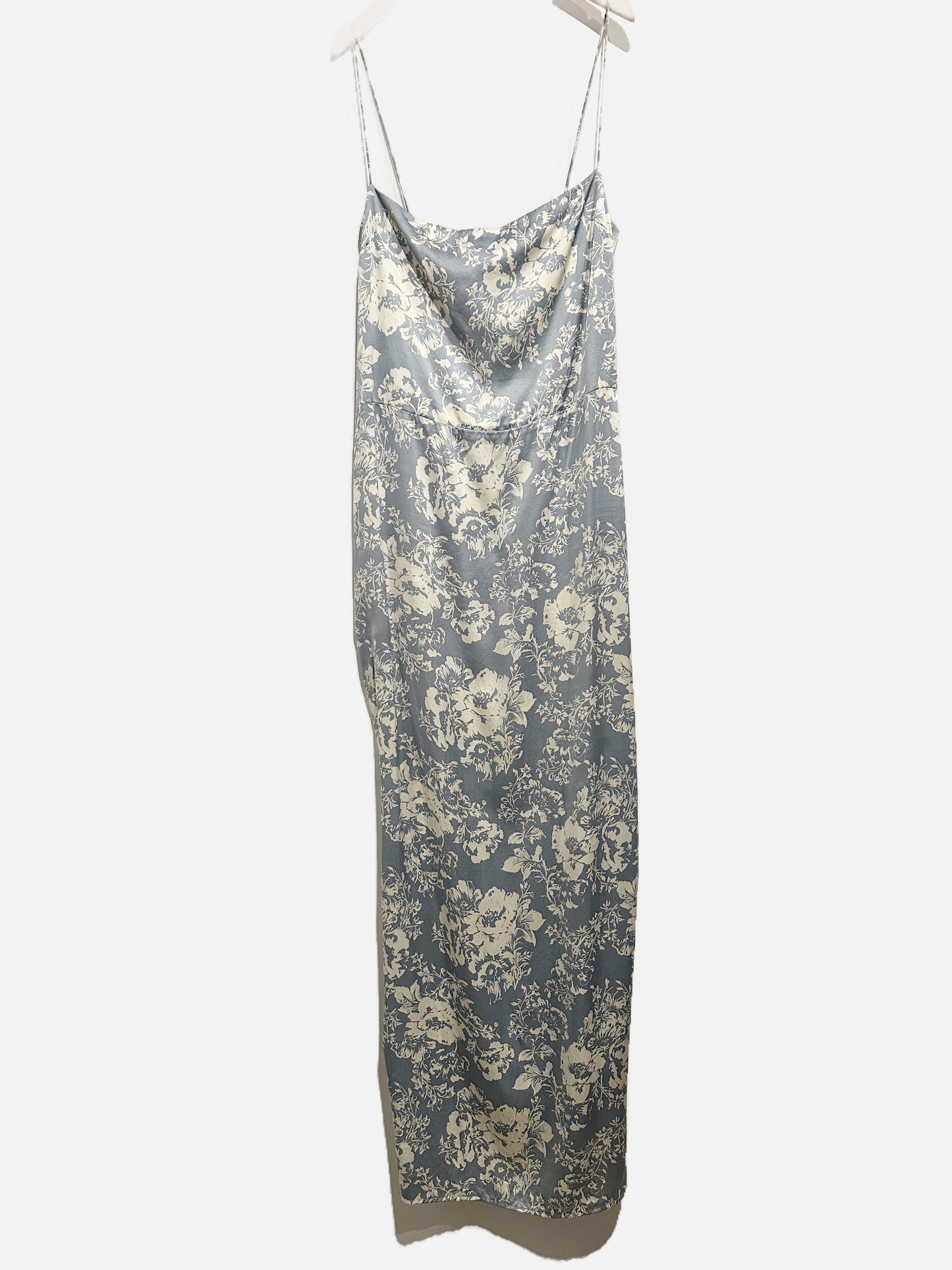 Reformation Frankie Blue Floral Maxi Dress - 10