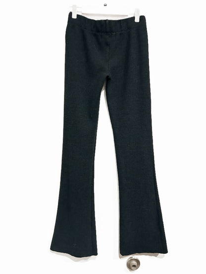 Urban Outfitters Black Cozy Ribbed Flare Pants - XS