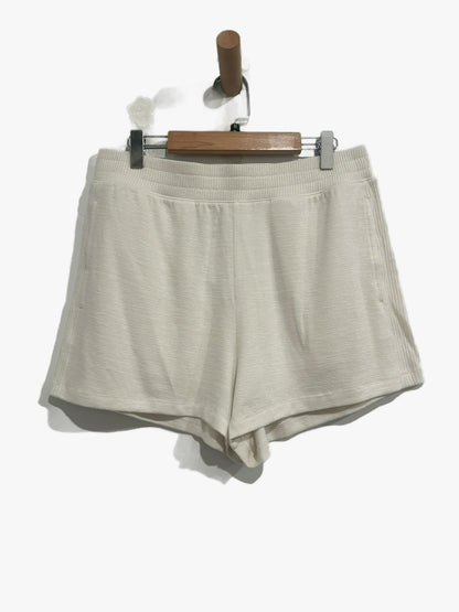 Rag & Bone Cream Knit Shorts - Medium