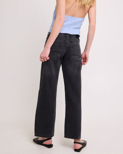 Urban Outfitters BDG Black Wide Leg Jeans - 25