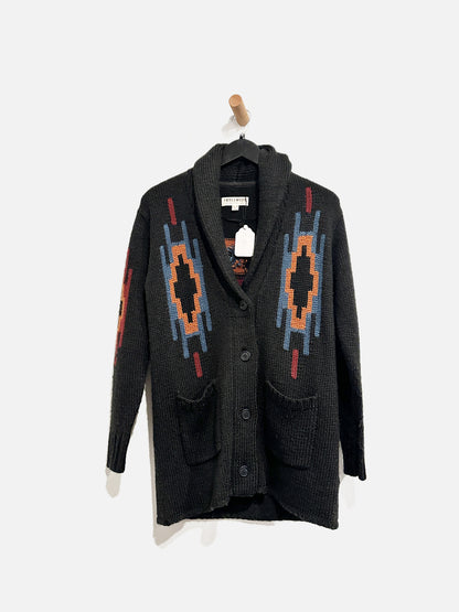 Idyllwind Black Pattern Cardigan - XS