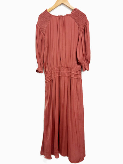 Current Air Cape May Midi Dress in Rose - Medium